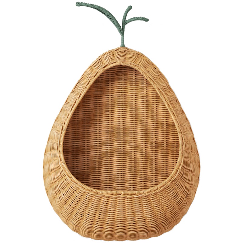 Pear Storage Basket, Natural