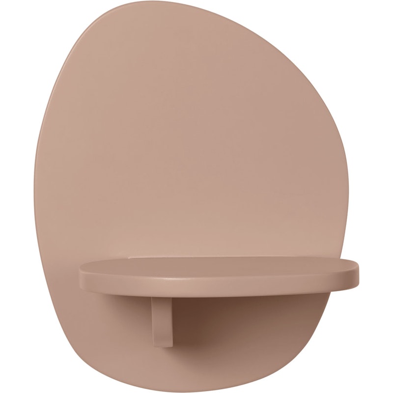 Pilu Shelf H25 cm, Rose