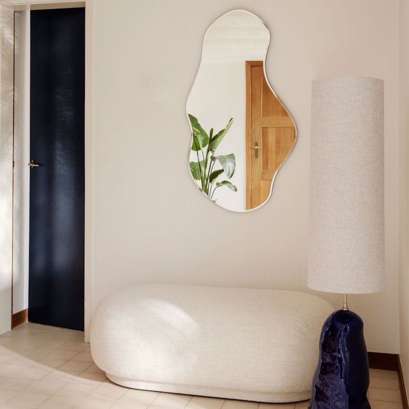 Pond Mirror 110x63 cm, Polished Brass | RoyalDesign.co.uk