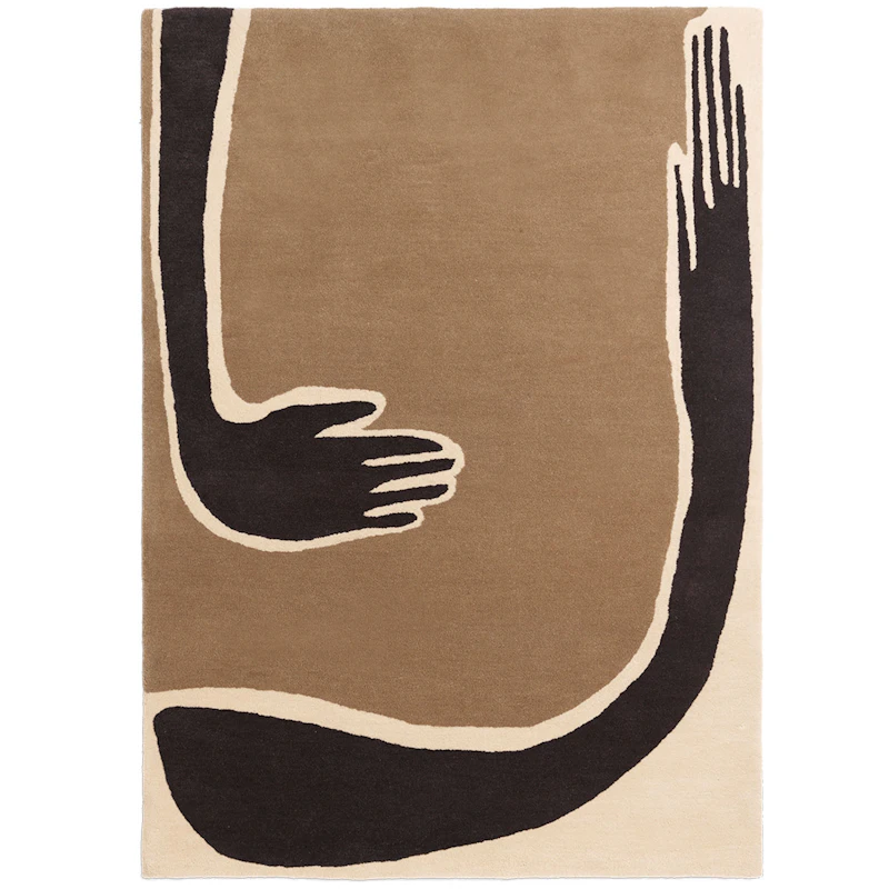 Pose Tufted Wool Rug, 140x200 cm