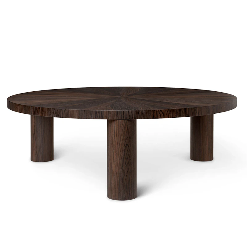 Post Coffee Table Smoked Oak Star Ø100 x 33.4 cm / Large