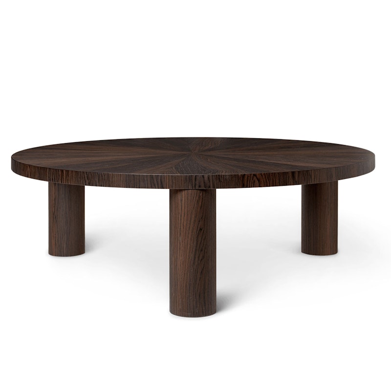 Post Coffee Table Smoked Oak Star Ø100 x 33.4 cm / Large