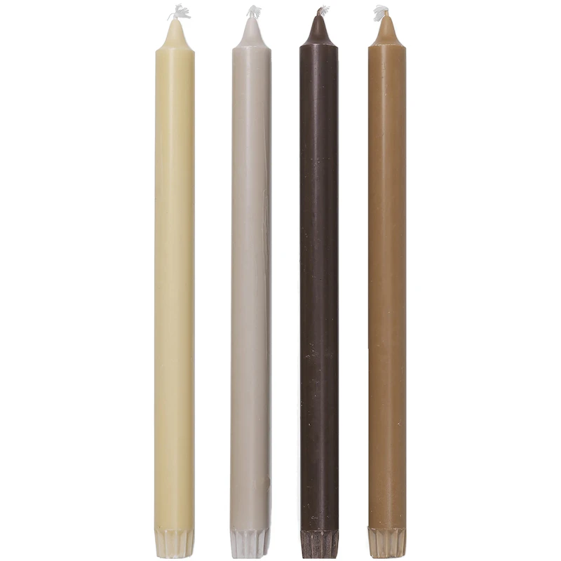 Pure Candles 30 cm 4-pack, Calm Blend