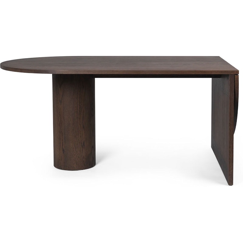 Pylo Table 100x160 cm, Dark Stained Oak