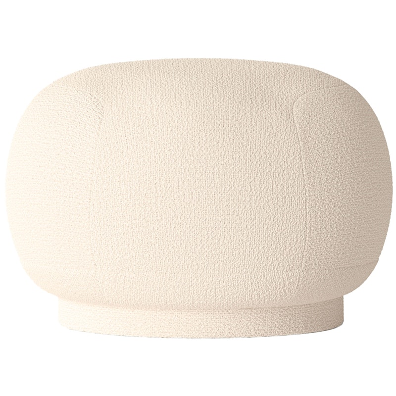 Rico Pouf Wool Boucle - Off-white Pouf