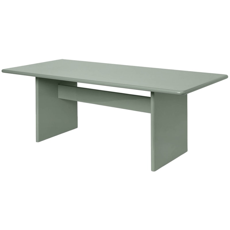 Rink Dining Table 90x200 cm, Tea Green