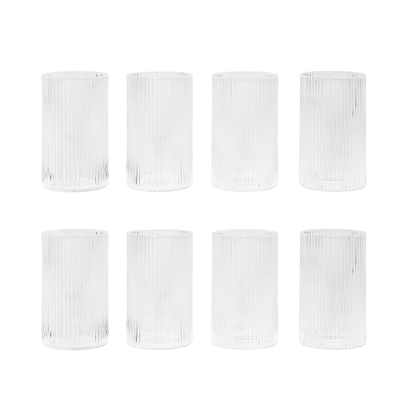 Ripple Drinking Glass 14 cl 8-pack