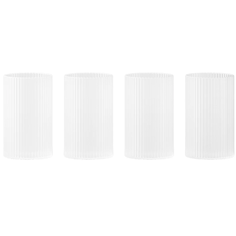 Ripple Drinking Glasses 14 cl 4-pack, Frosted