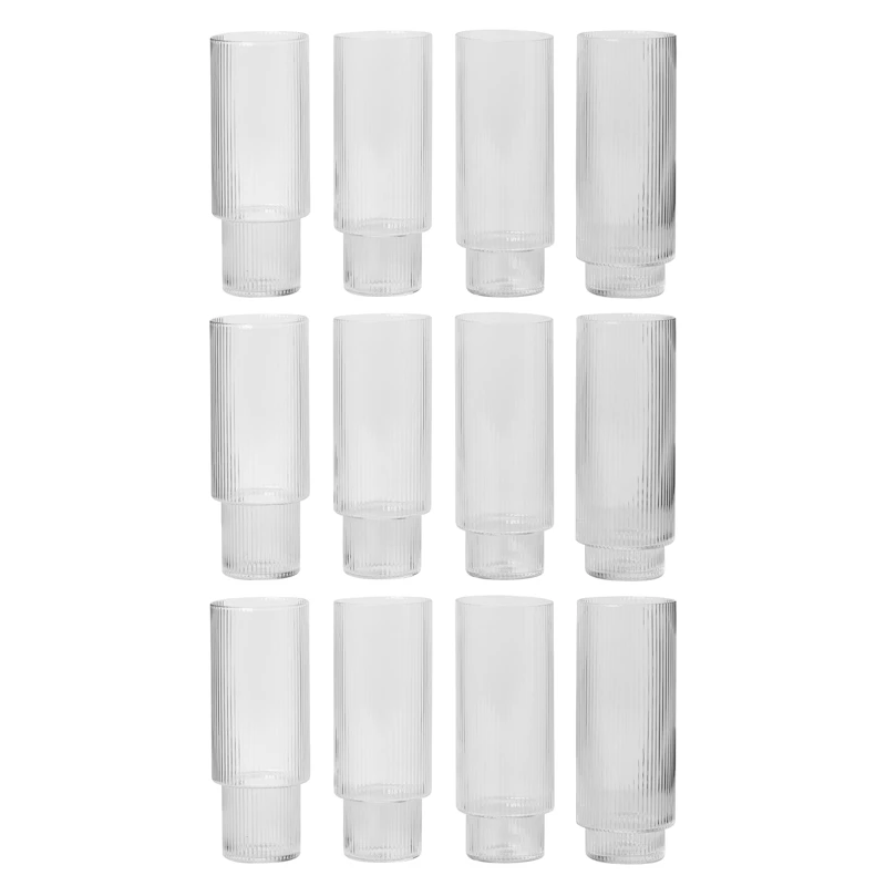 Ripple Longdrink Glass 30 cl 12-pack