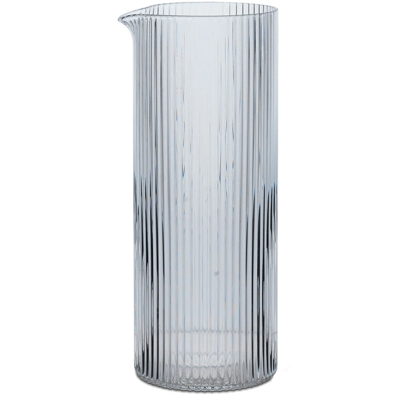 Ripple Milk Jug H16 cm, Clear