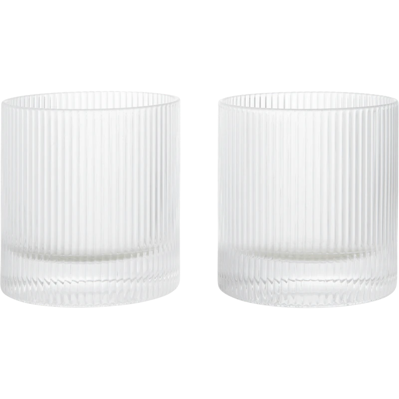 Ripple Tumbler 2-pack, Clear