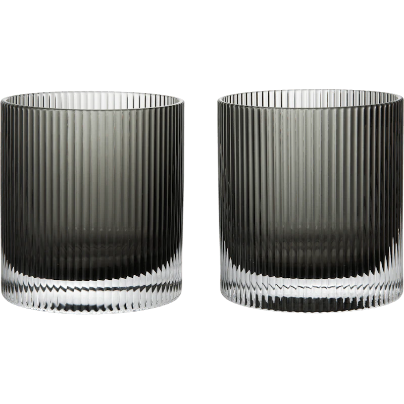 Ripple Tumbler 2-pack, Smoked Grey