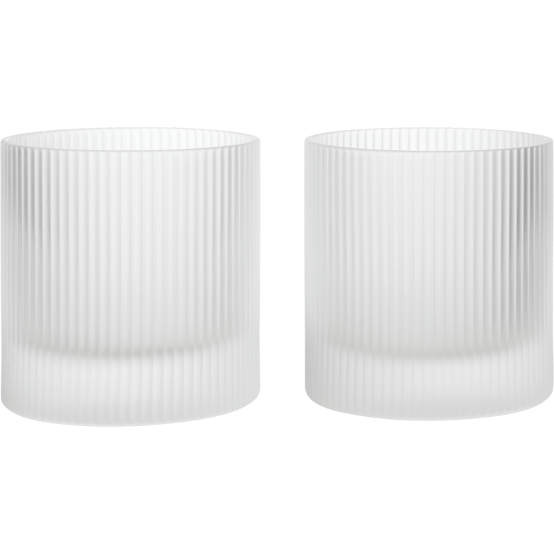 Ripple Tumbler 2-pack, Frosted