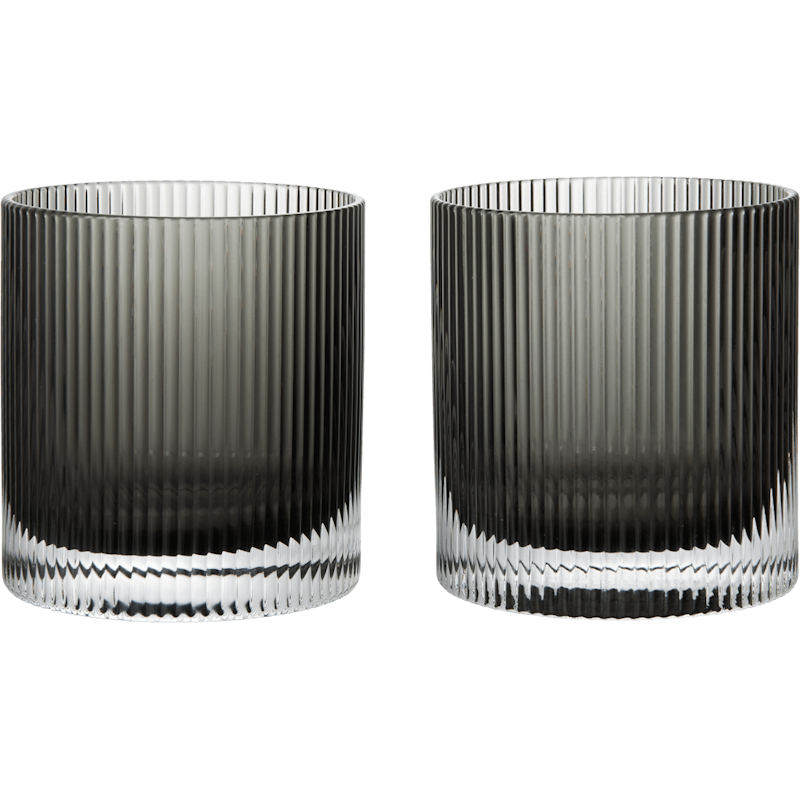 Ripple Tumbler 2-pack, Smoked Grey