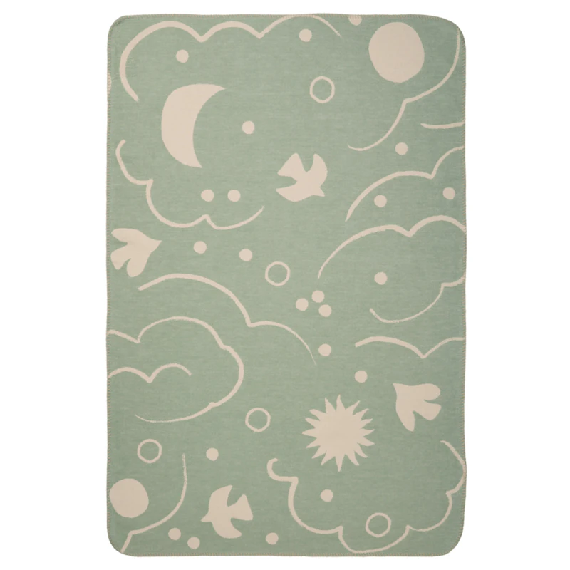 Skye Blanket 80x120 cm, Tea Green