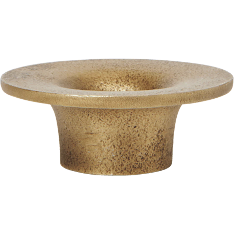 Soothe Candle Holder, Brass