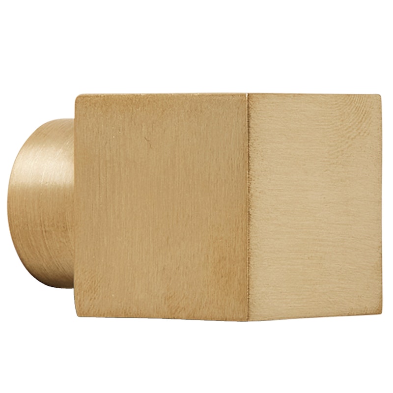 Square Hook Small, Brass