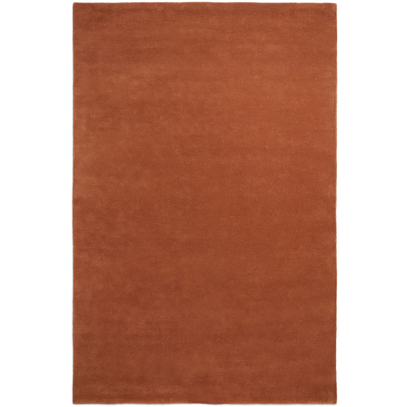 Stille Tufted Rug 200x300 cm, Red Brown