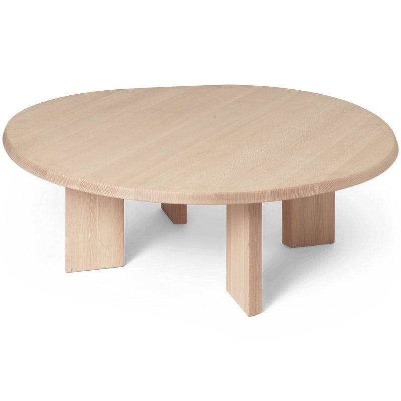 Tarn Coffee Table, White oiled Beech