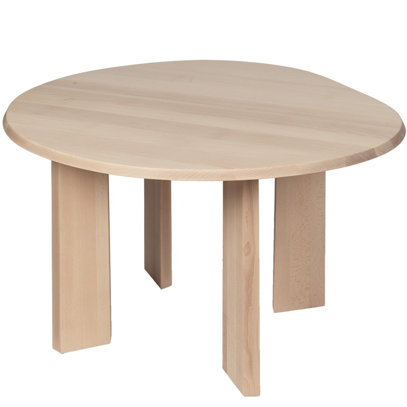 Tarn Dining Table 104.6 x 13.5 cm, White Oiled Beech