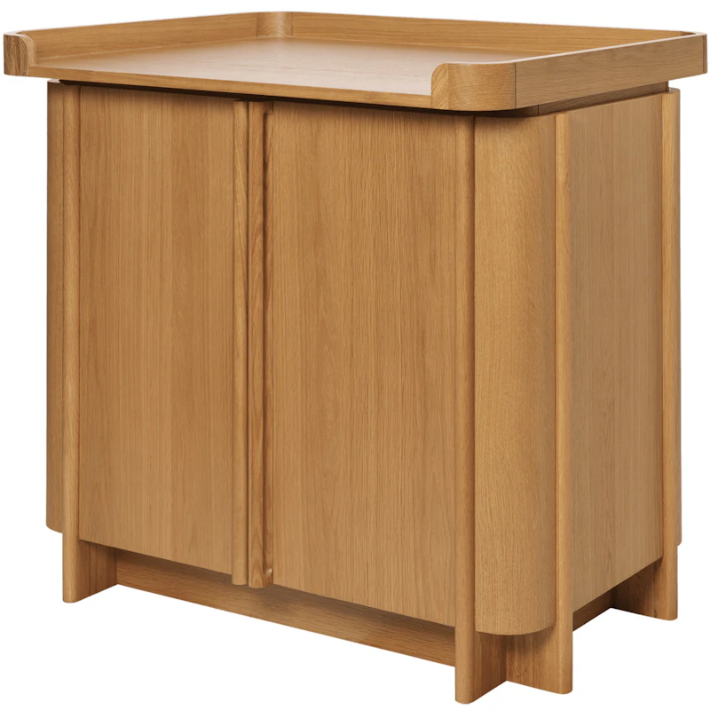 Tilu Dresser 90x103 cm, Natural Oak