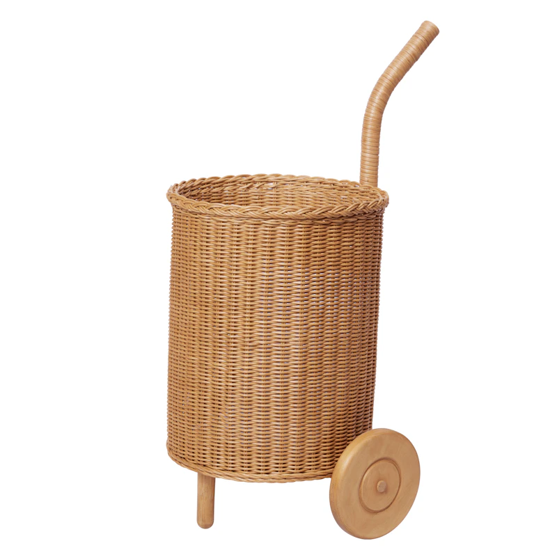 Tukki Trolley Rattan, Natural