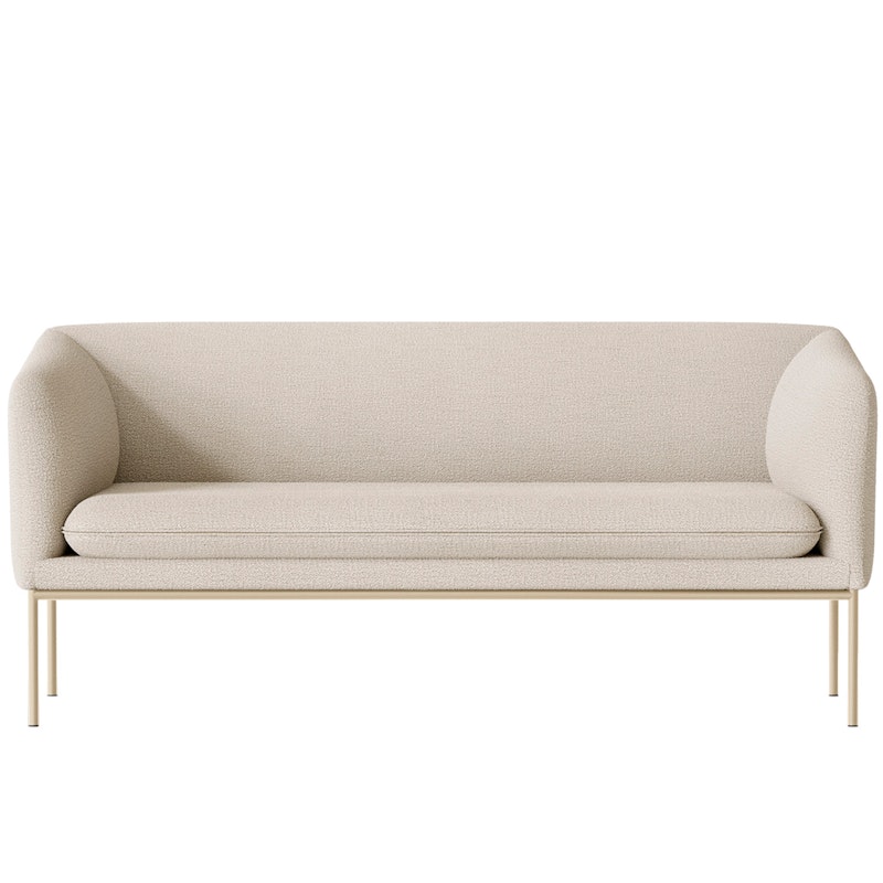 Turn Boucle 2-Seater Sofa, Off-white
