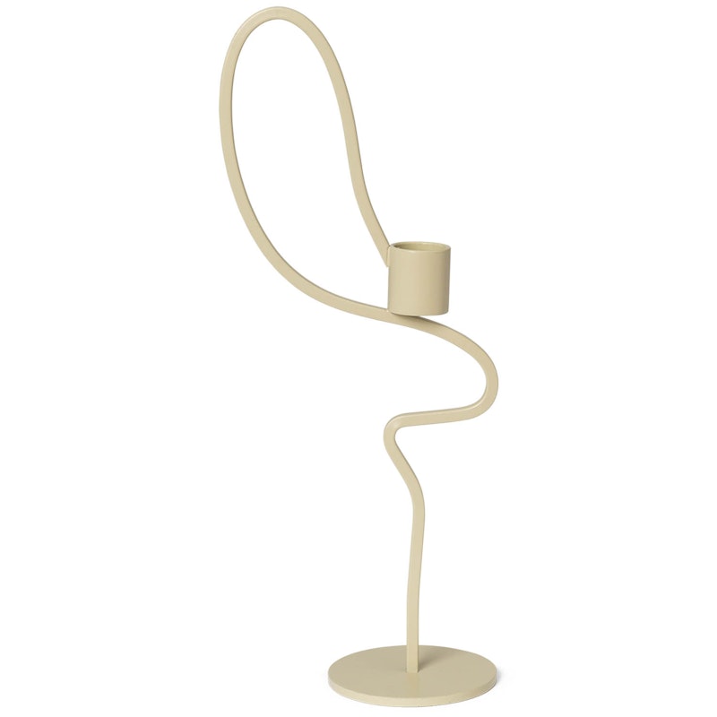 Valse Candlestick 28 cm, Cashmere