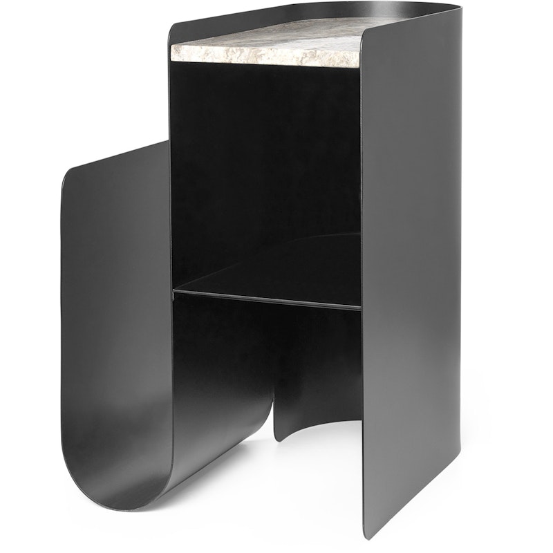 Vault Side Table, Black