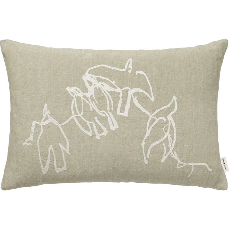 Vuelo Cushion 40x60 cm, Elm Green
