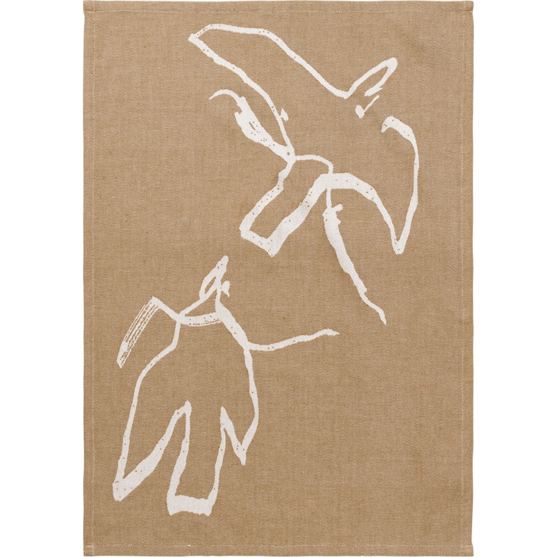 Vuelo Tea Towel 50x70 cm, Sugar Kelp / Off-white