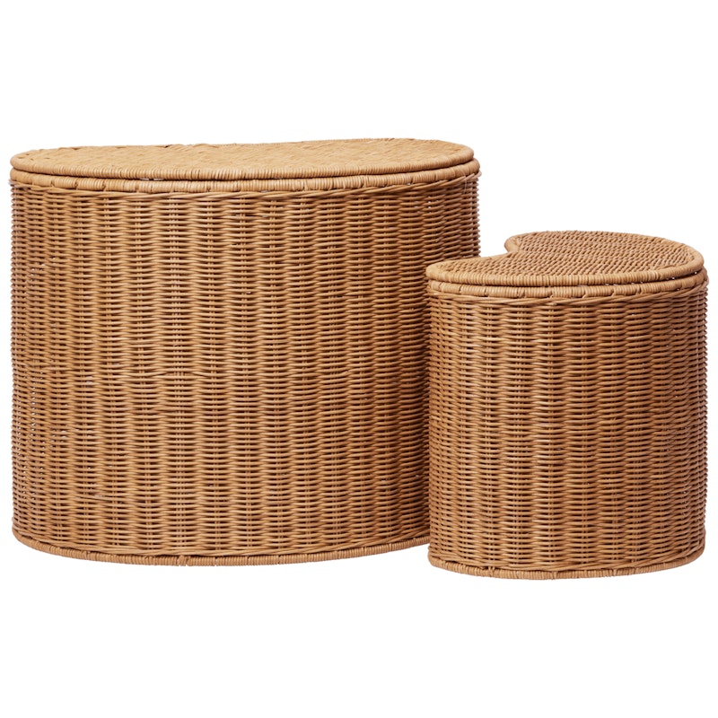Willora Storage Baskets 2-pack, Rattan