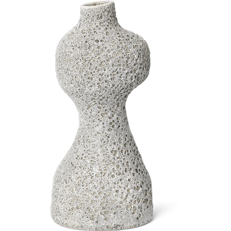 Yara Vase 30.5 cm, Grey Pumice
