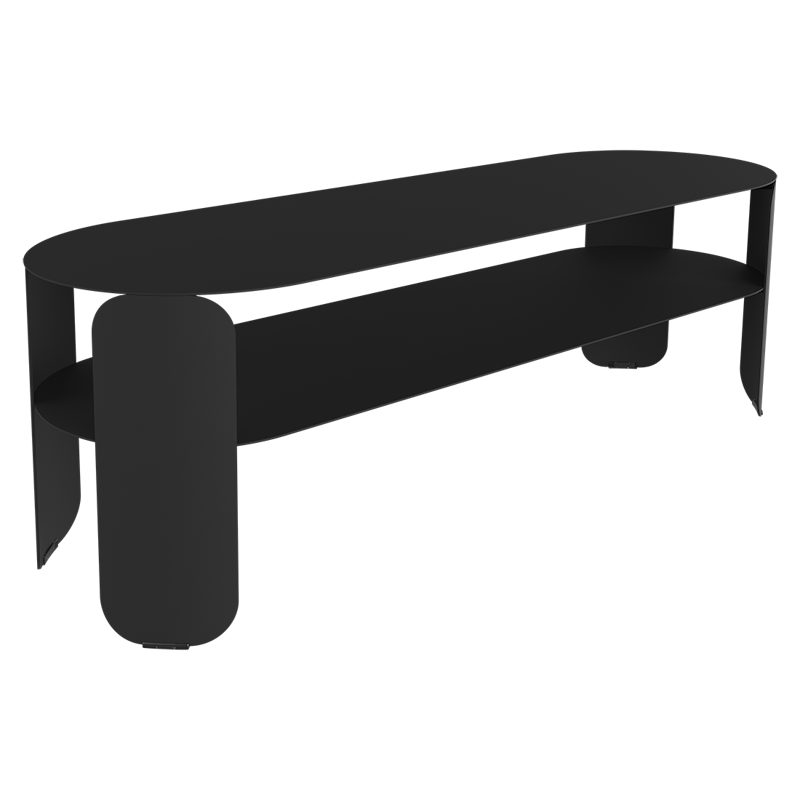 Bebop Coffee Table 40x120 cm, Liquorice