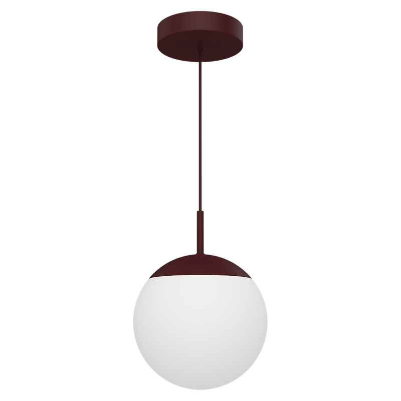 Mooon! Pendant Ø25 cm, Black Cherry