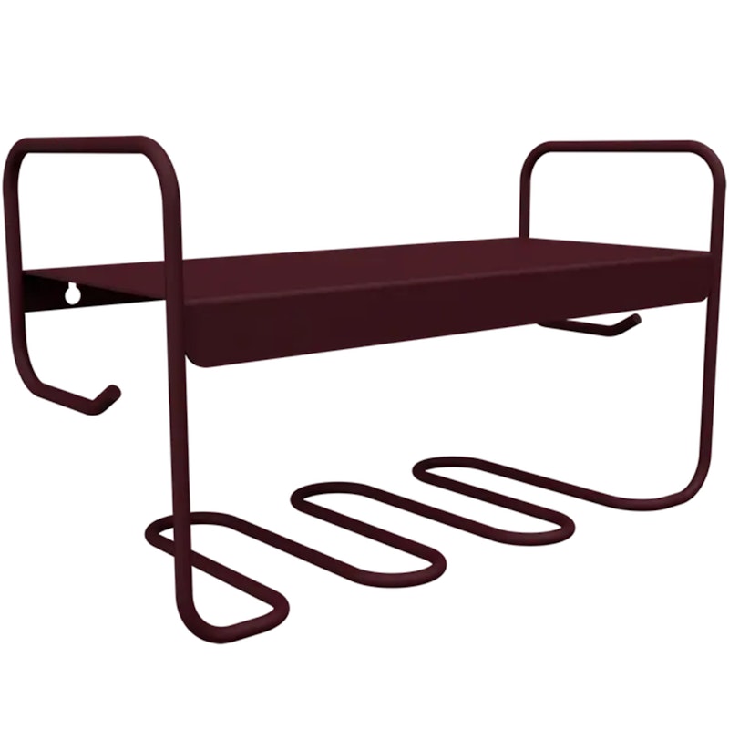 Picolino Wall Shelf, Black Cherry