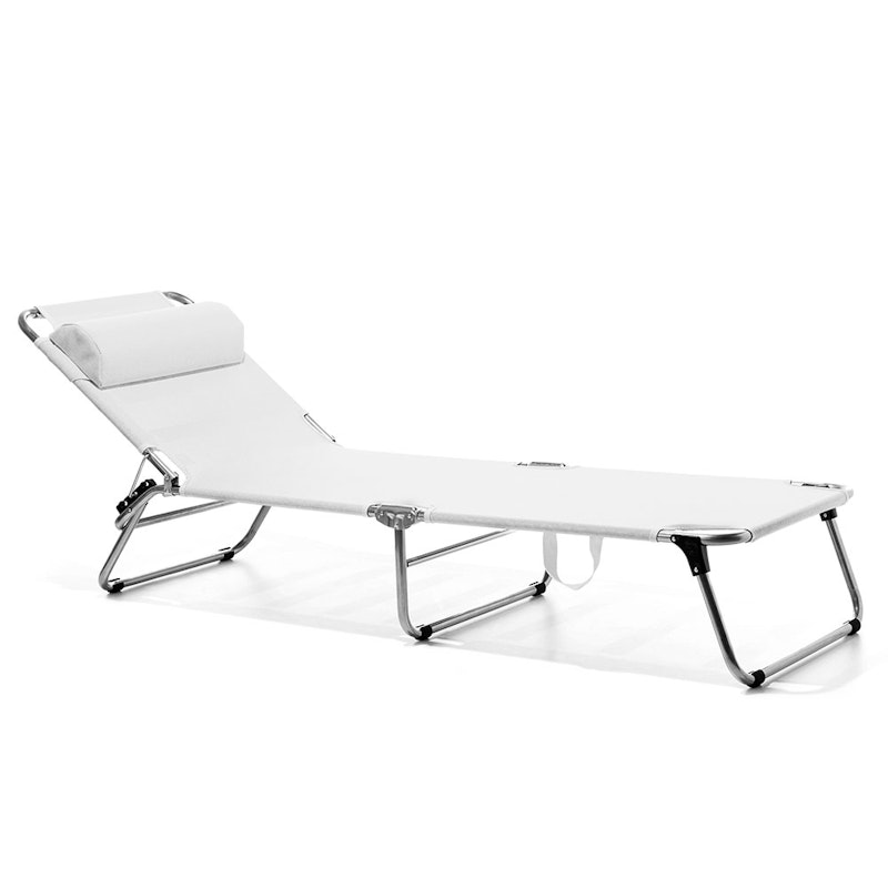 Amigo Sunbed, White