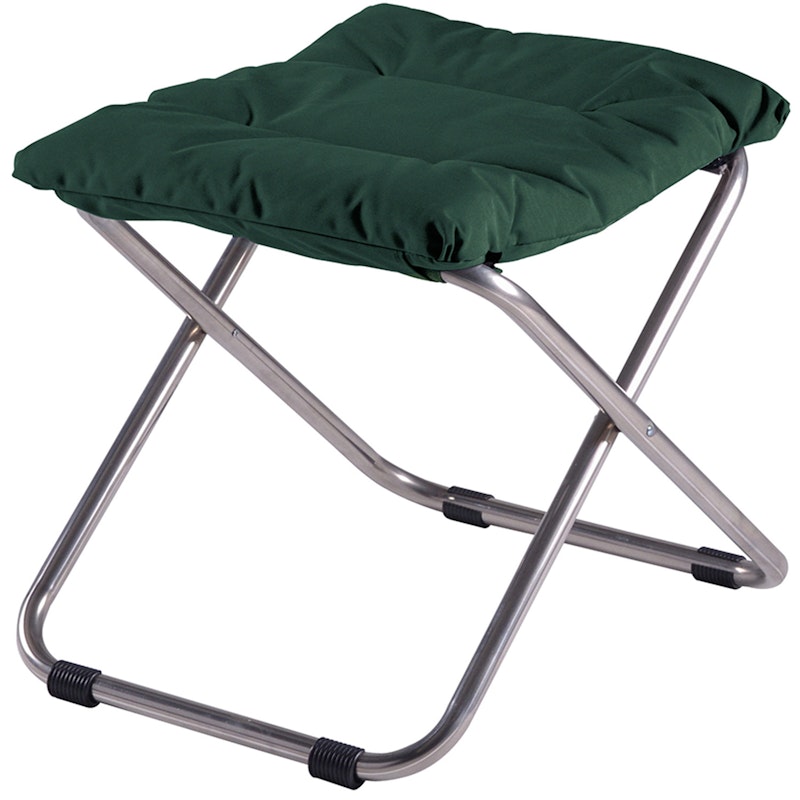 Chico Soft Footstool, Dark Green