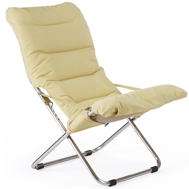 Fiesta Soft Deck Chair, Dusty Yellow