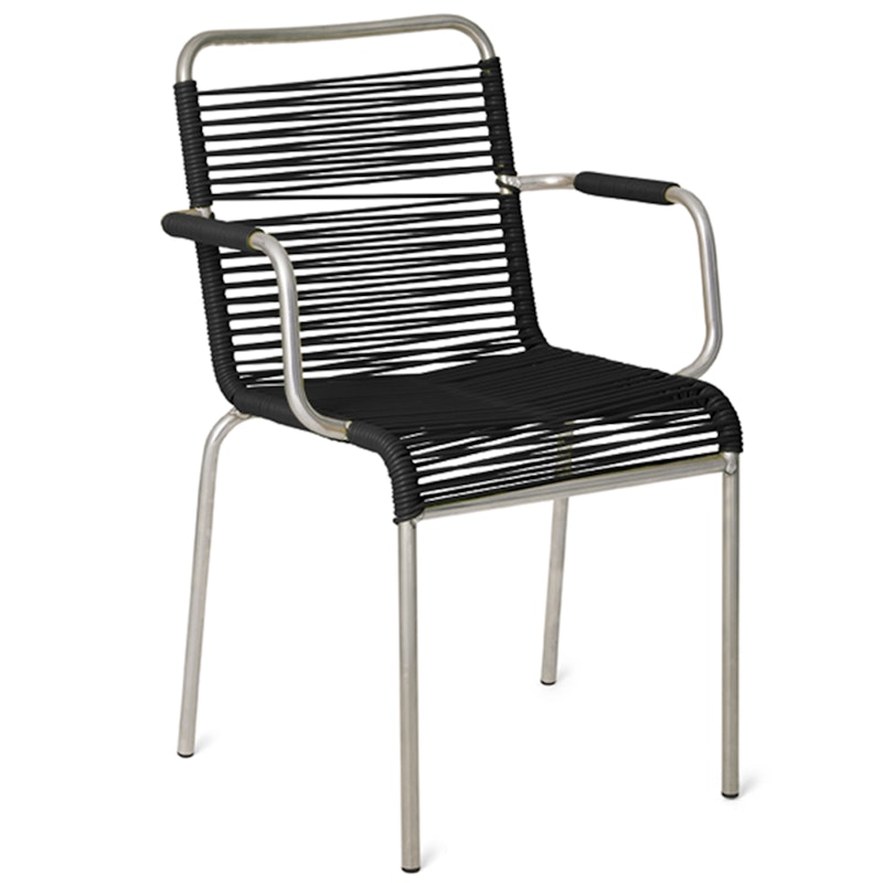 Mya Spaghetti Armchair, Black