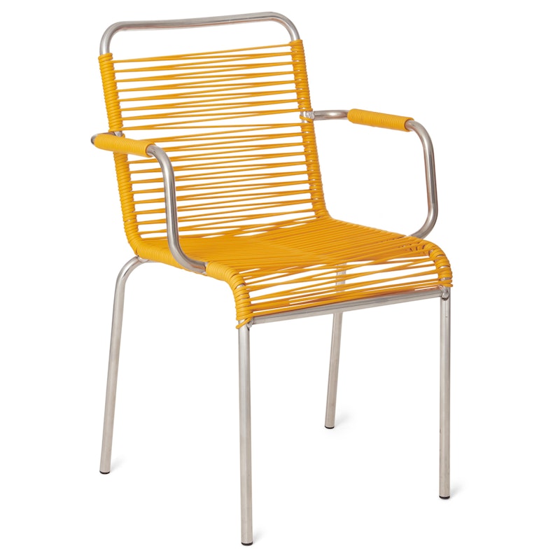 Mya Spaghetti Armchair, Yellow