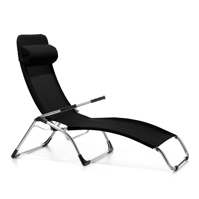 Samba Deck Chair, Black