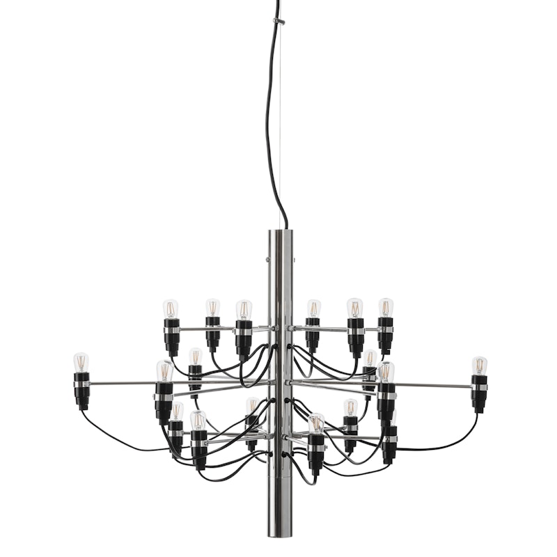 2097/18 Sarfatti Chandelier LED, Chrome