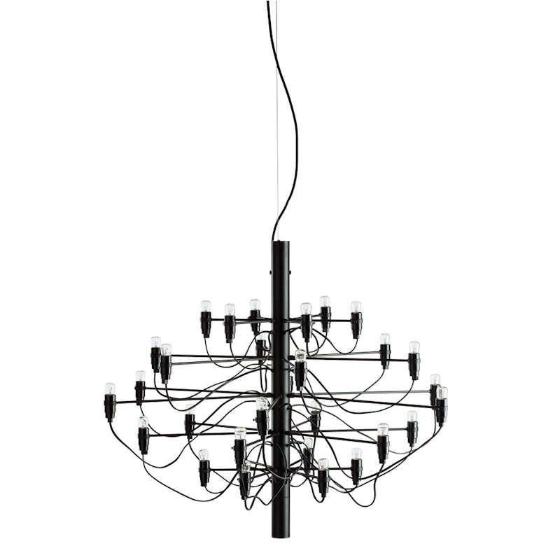 2097/30 Sarfatti Chandelier, Matte black
