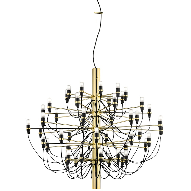 2097/50 Sarfatti Chandelier LED, Brass