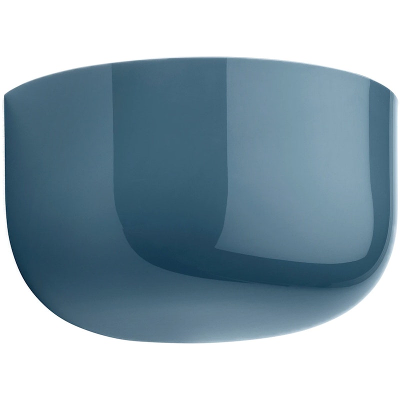 Bellhop Wall Up Wall Lamp, Grey Blue