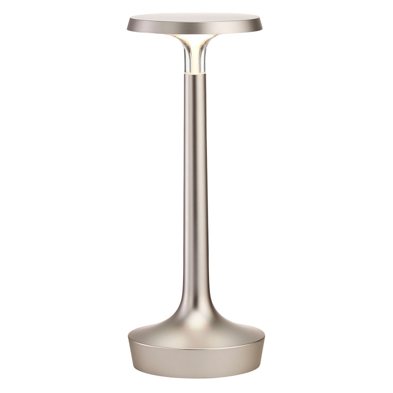 Bon Jour Unplugged Lamp Base, Matt Chrome