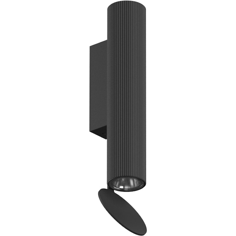 Flauta H225 Riga Wall Light, Black