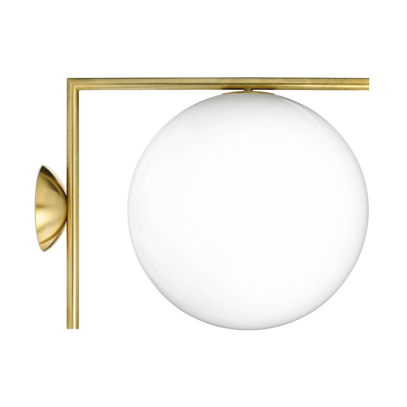 IC Lights C/W2 Ceiling/Wall Lamp, Brass