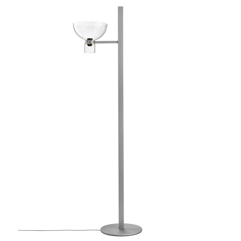 Nocturne Floor Lamp Bowl, Silver